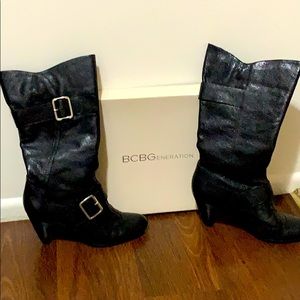 BcBg Black Boots